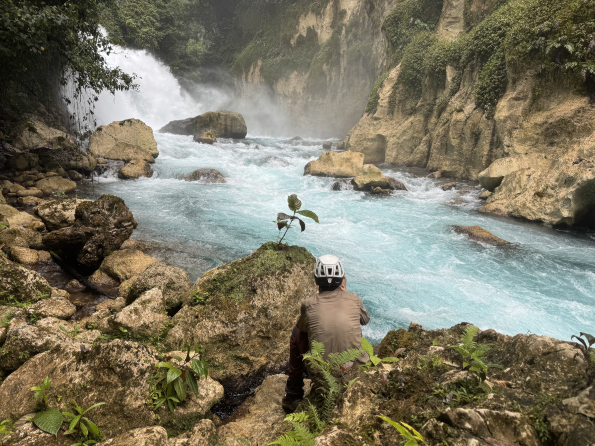 Point de récupération des charbons en aval de Mayang
